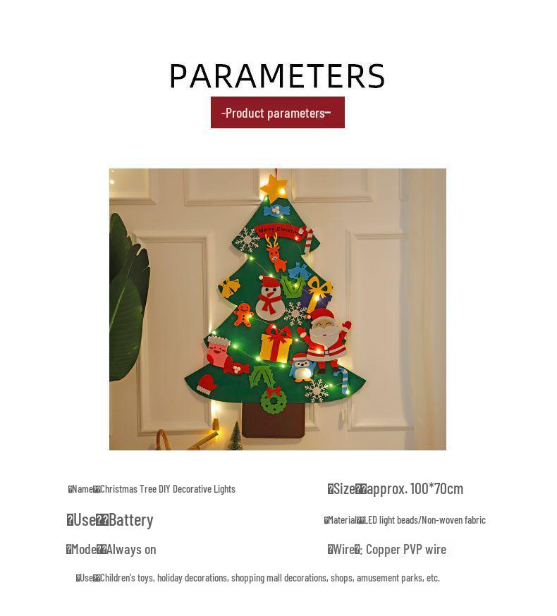Creative Magic Christmas Tree Fairy Lights - Room & Holiday Decor