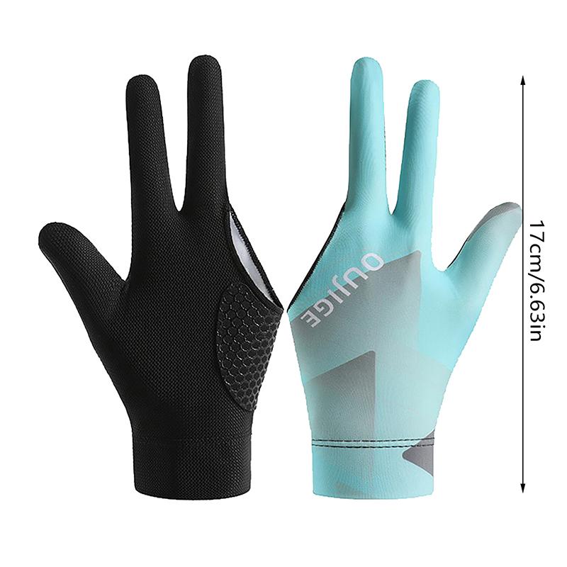 1Piece Billiards Glove Snooker Billiard Glove Non Slip Stickers Elasticity Billiard Training Gloves Accessories