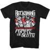 Popeye Der Seemann Sieh es Live Abrechnung Popeye VS Bluto Herren T-Shirt
