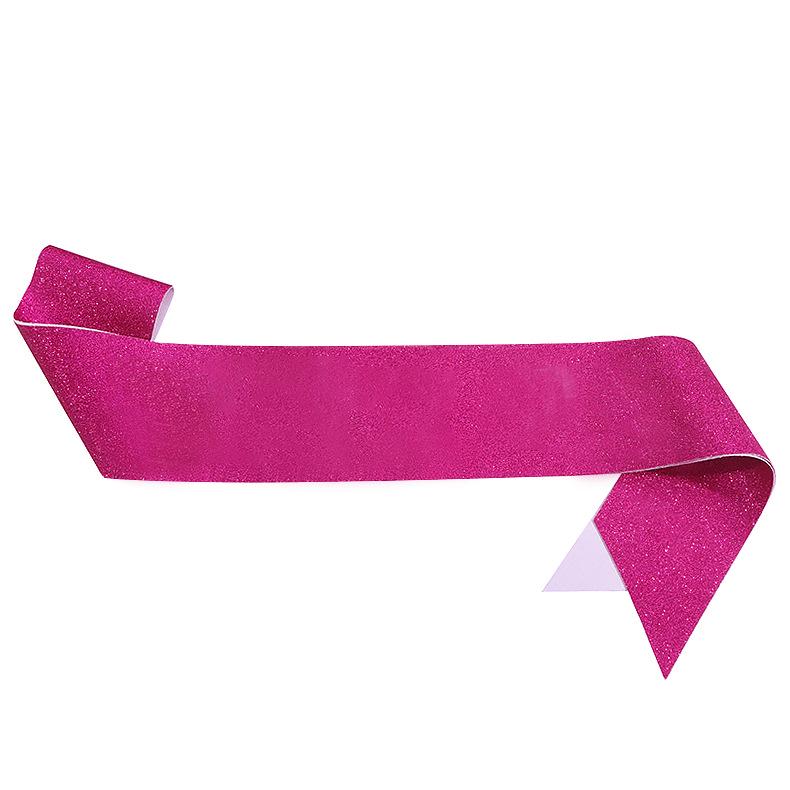 High-Quality Elastic Glitter Sequin Fabric Shoulder Straps for DIY Party and Etiquette Belts