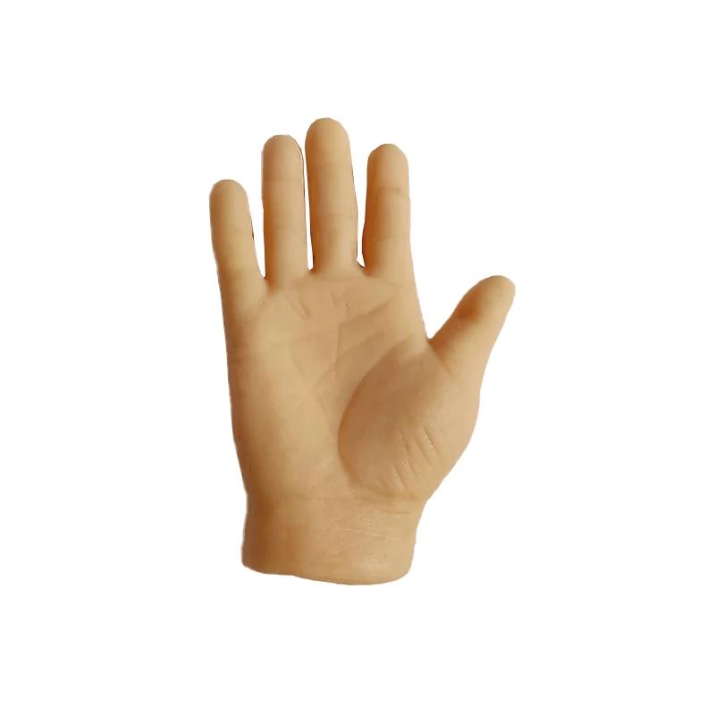 Cat Novelty Multi-Style Toy Teasing Cat TPR Soft Finger Gloves Funny Mini Hands Pet Massage Tools Fake Hand Cat Interactive Toys