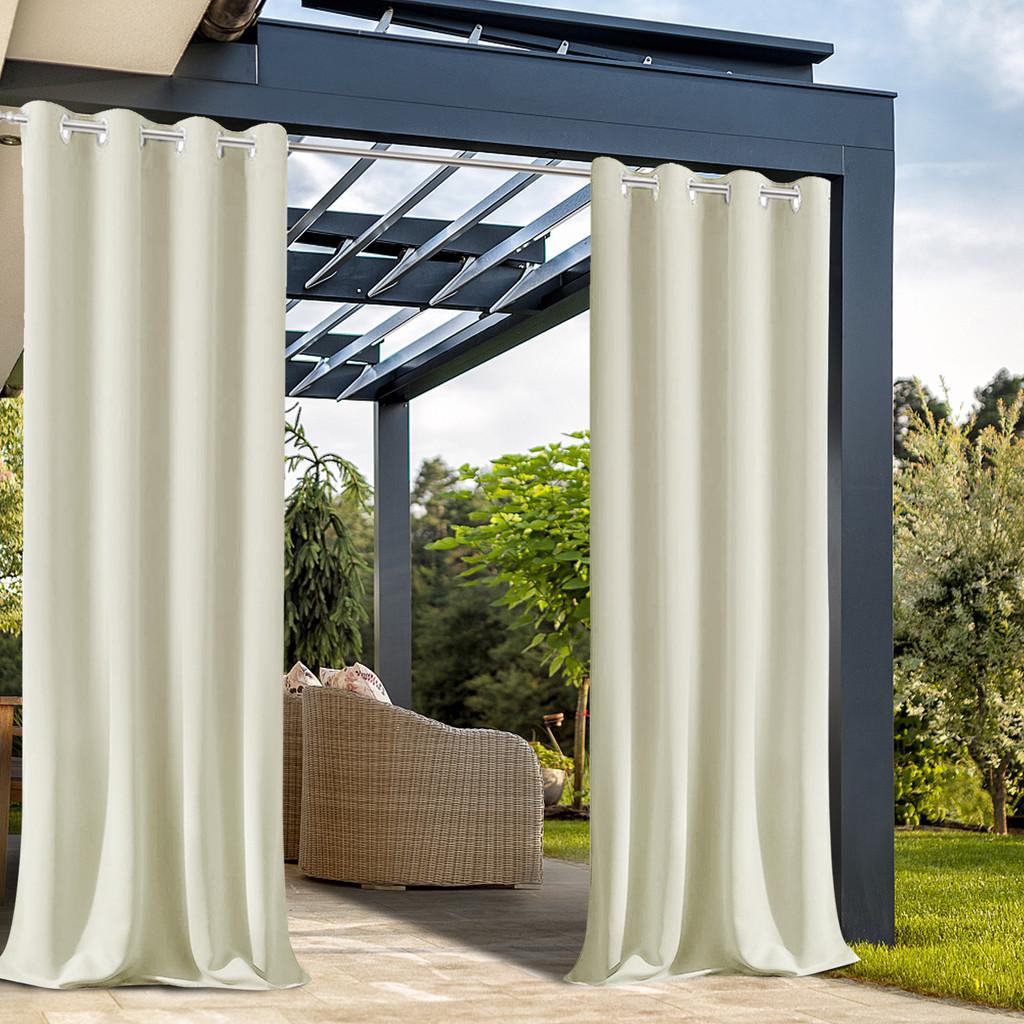 Curtain Blackout Insulated Bedroom Living Room Solid Color Curtains Window Decor