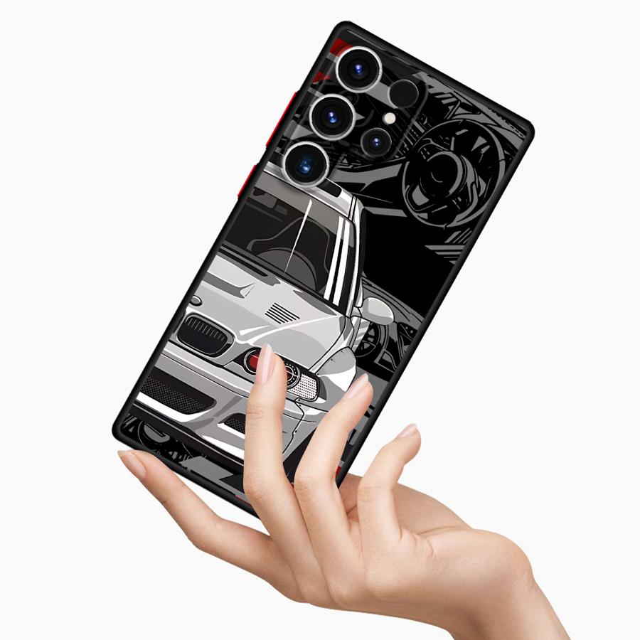 Japan Sports Cars Phone Case for Samsung Galaxy S9 S21 FE S24 S8 S22 Plus S25 Note 20 10 S23 Ultra S20 Soft Cover