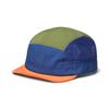 Summer mesh cap, breathable and quick-drying, short-brimmed baseball cap with color-blocked soft top, suitable for outdoor sports and sun protection