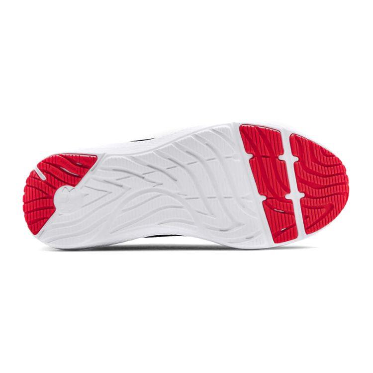 Under Armour Charged Pursuit 2 Comfortable Versatile Low-Top Kids Running Shoes Kids sneaker Black Red 3024484-001