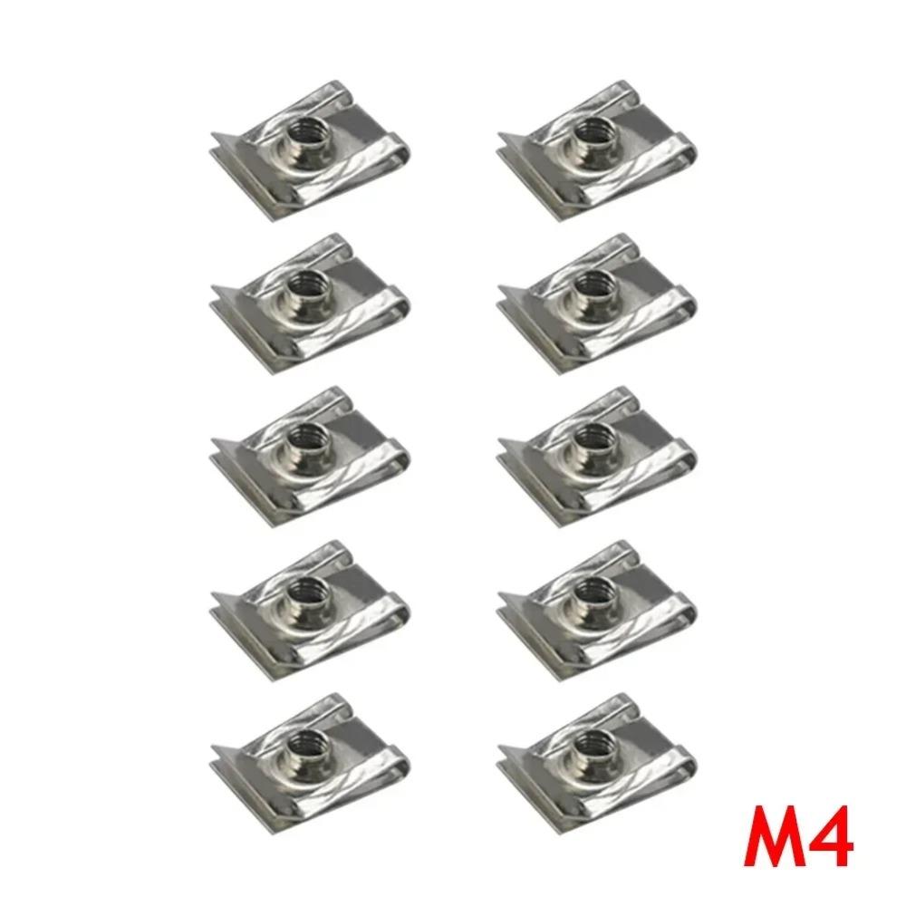 

Durable Nut Screws Flat Head Threaded Rivet Multi Size Nutsert Cap For Screw Bolt M 4 10 PC