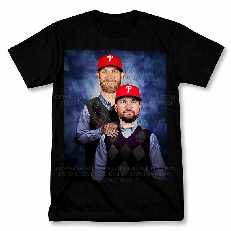 Bryce Harper Kyle Schwarber Step Brothers T Shirt Baseball Tee L