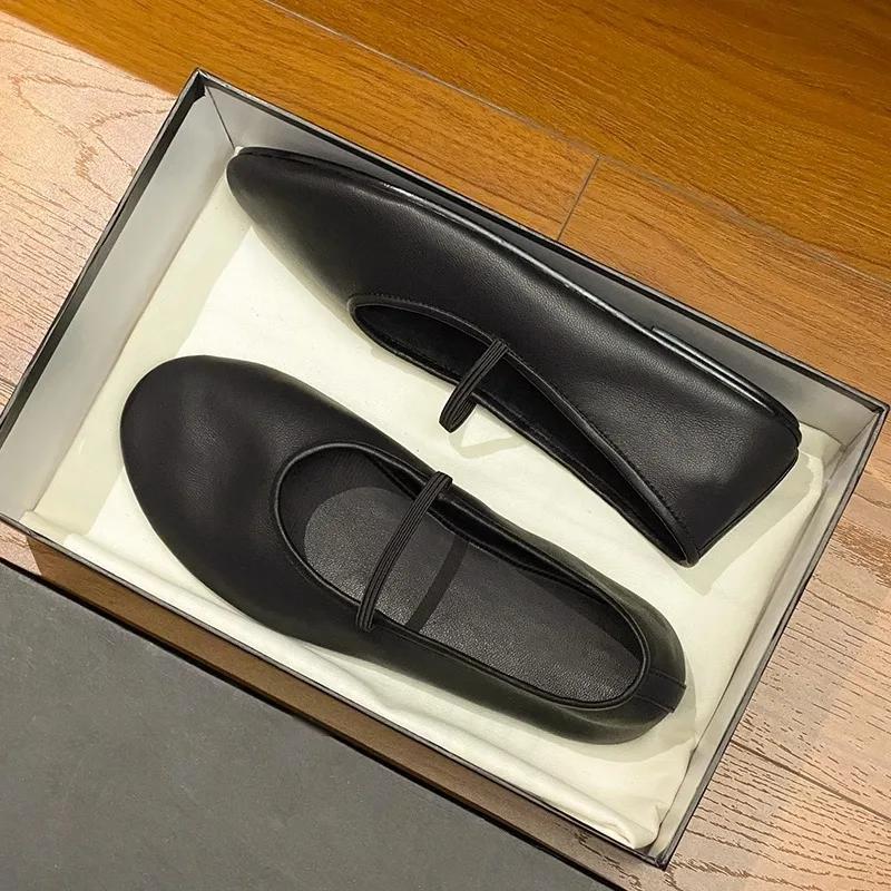 Fashion Designers Woman Flats Shoes Fashion Shallow Slip on Women Soft Sole Ballet Shoes Ladies Casual Outdoor Ballerina Shoe2025