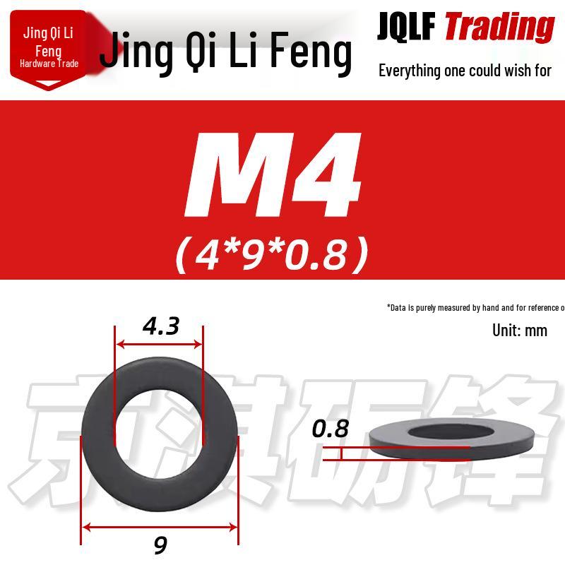 GB97 High Strength Flat Washer: M4-M72 Enlarged, Thickened Metal Washer