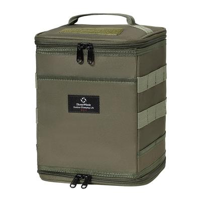 Thous Winds Lantern Case, Oil Lantern Storage Bag, Foldable, Multifunctional Camping Bag, Gas Tank and Stove Storage, Large Capacity, Waterproof