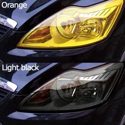 Car Motorcycle Headlight Tint Fog Light Taillight Smoke Tint Vinyl Film Waterproof Film for Headlights Car Body Film Sticker