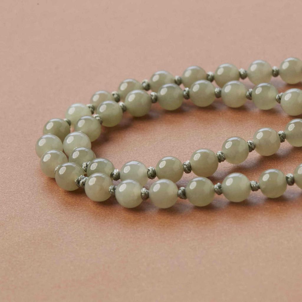 Handmade Woven Jade Pendant Necklace