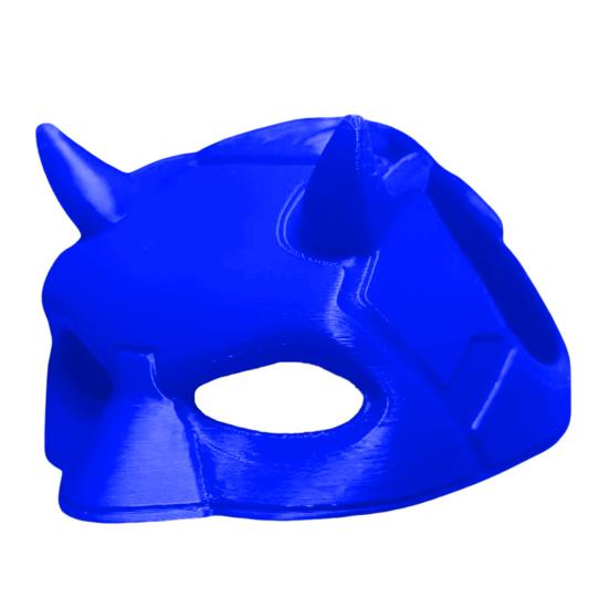 Cat Bat Mask Half Face Superhero Pet Mask Bat Hero Mask Cosplay Apparel for Halloween Costume Parties Dress-up Photography Prop