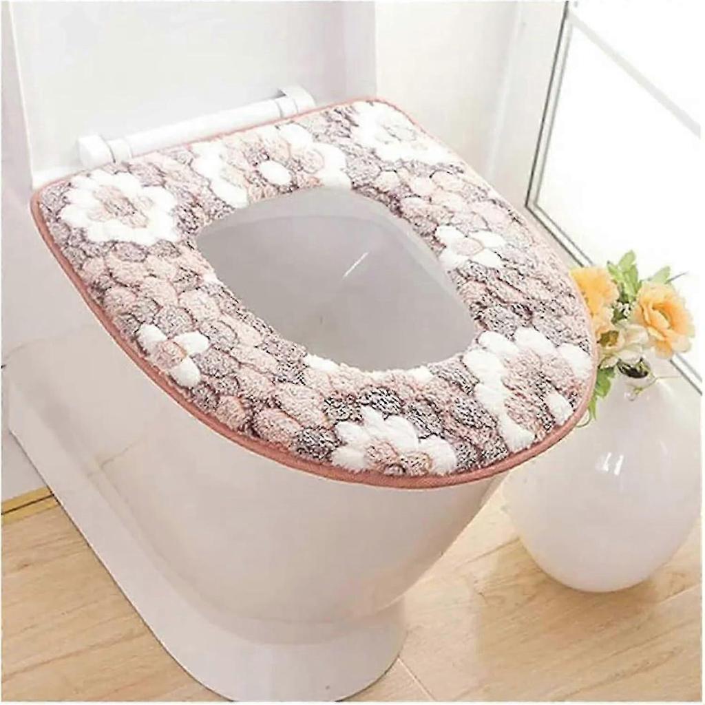 2026 Hot!! Universal WC seat cover, soft, washable, warmer, cushion, bathroom