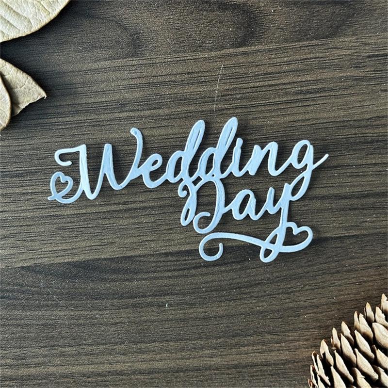Wedding Themed Die Cut Stencils Heavy Duty Carbon Steel Cutting Dies Scrapbooking Embossing Paper Dies for Card Making