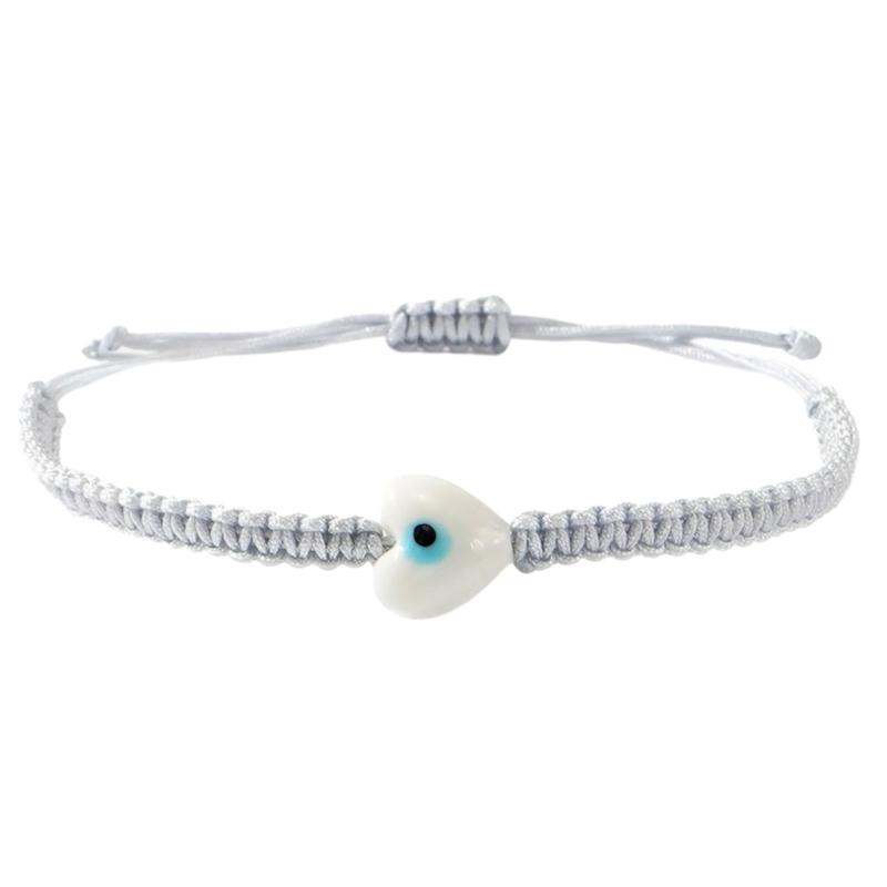 Colorful Bohemian Friendship Bracelet Featuring Mystical Eye Decoration Comfortable Stretch Designs Accessory