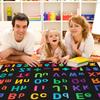 WATINC 151Pcs Alphabets Letters Numbers Felt Board Story Preschool Set Colorful ABC Letter Upper Lower Case Math Symbols Large Wall Storyboard Early