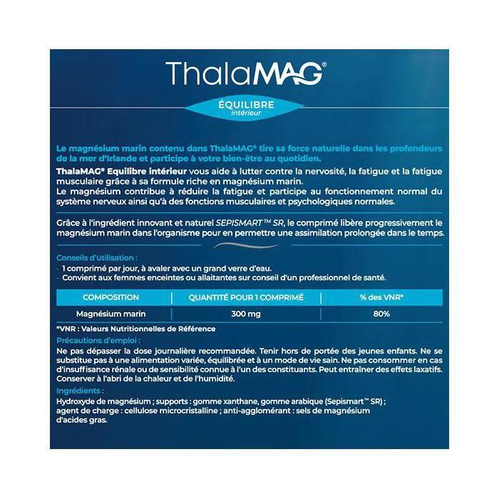 Thalamag Magnésium Marin Equilibre Intérieur LP 30 comprimés