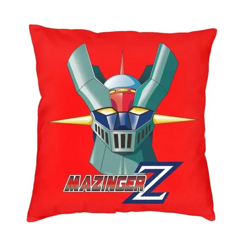 Goldorak Grendizer poszewka na poduszkę na sofę Anime UFO Robot Goldrake luksusowa poszewka na poduszkę kwadratowa druk 3D niestandardowa poszewka na poduszkę