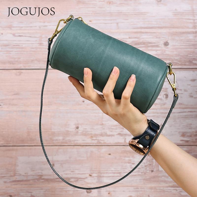 

Сумка на плечо из коровьей кожи первого слоя, кожа растительного дубления, однотонная, повседневная женская сумка-багет, сумка-мессенджер 20*10*10cm