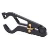 Motorcycle Cruise Throttle Lock Black GC A1BK Hand Grip Lock Clamps with Silicone Ring Universal for Most Motorbike