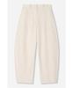 Jaa [Jaah] Round Silhouette Pants Cream