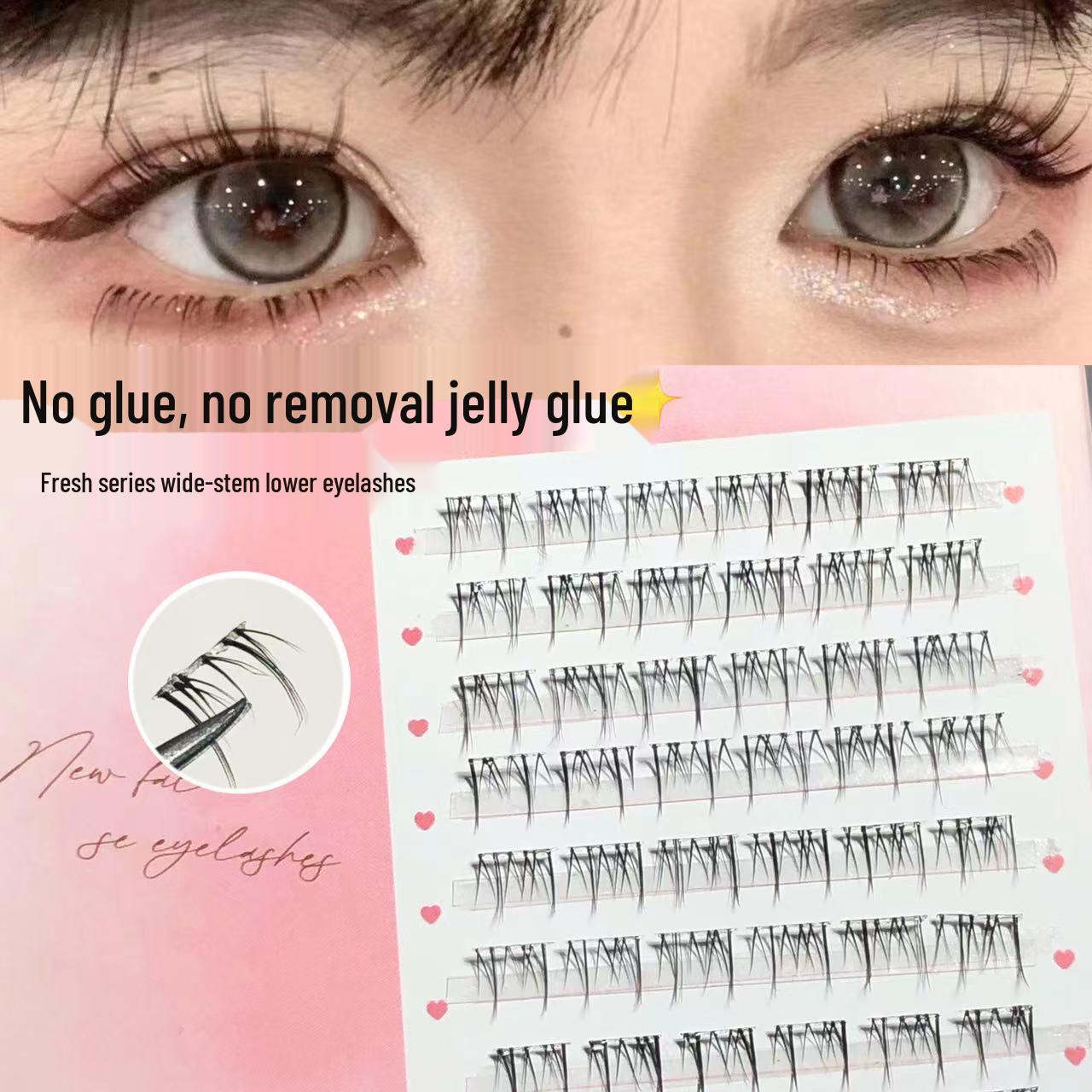 

Doudou Sweet Бесклеевые Накладные ресницы Дикий кот Подсолнух: Самоклеящиеся, Одиночные пучки, Натуральный вид