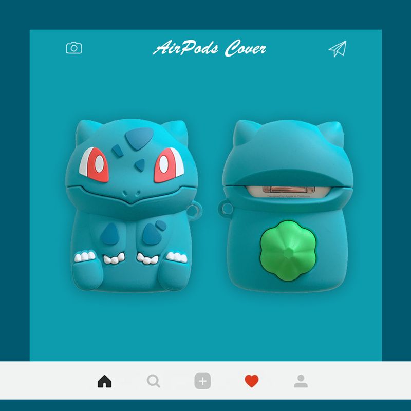 

3 Second Generation and Third Generation Airpodspro Wireless Bluetooth Earbuds Case Fourth Generation Fifth Generation Silicone Drop-Resistant AirPods Pro/ Pro2 Neutral Wonderful Frog Seed]