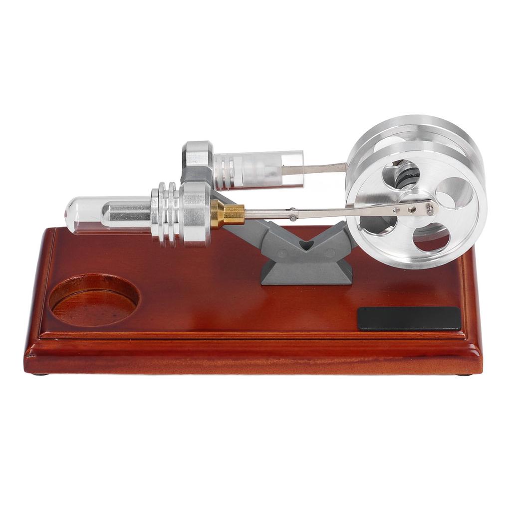 Stirling Engine Model Aluminium Alloy Physical Engine Motor Model Kids Educational Toy for Classroom