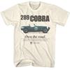 Tricou Natural Carroll Shelby 289 Cobra