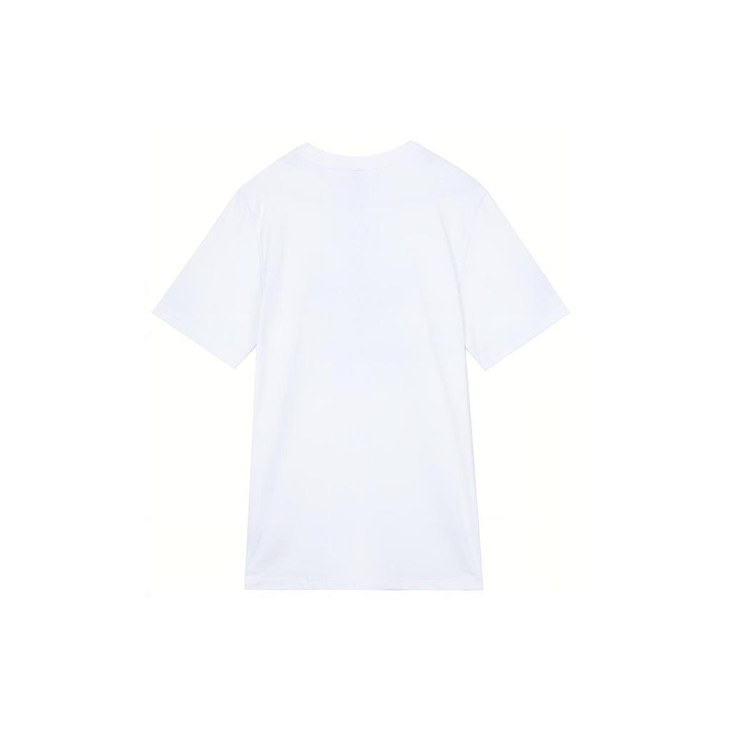 Adidas Originals Camouflage Logo Print Crew Neck T-Shirt Men Tops White GN1855