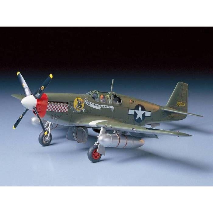 Maquette avion : north american p 51b mustang