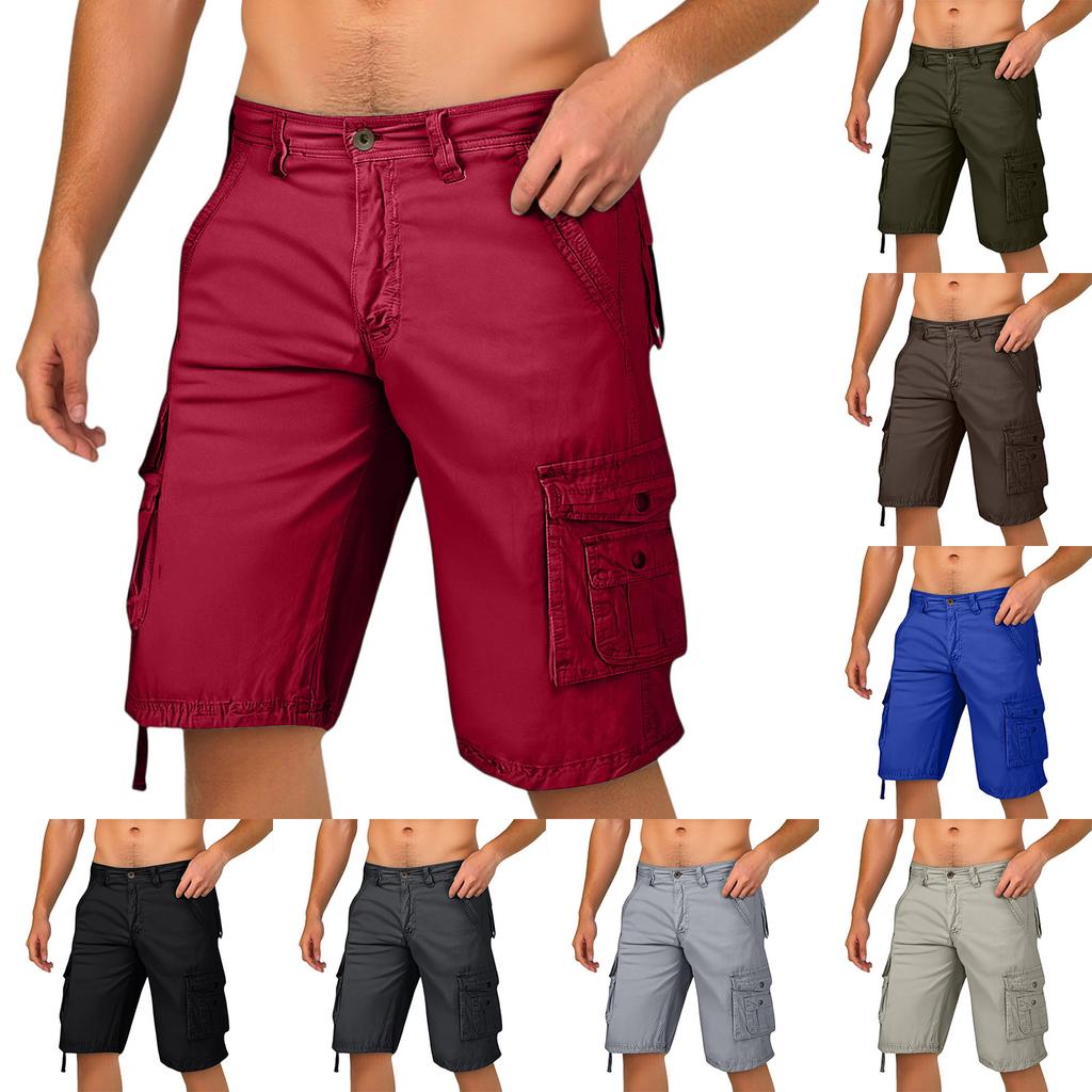 Men's Summer Large Casual Loose Sports Pants Beach Shorts