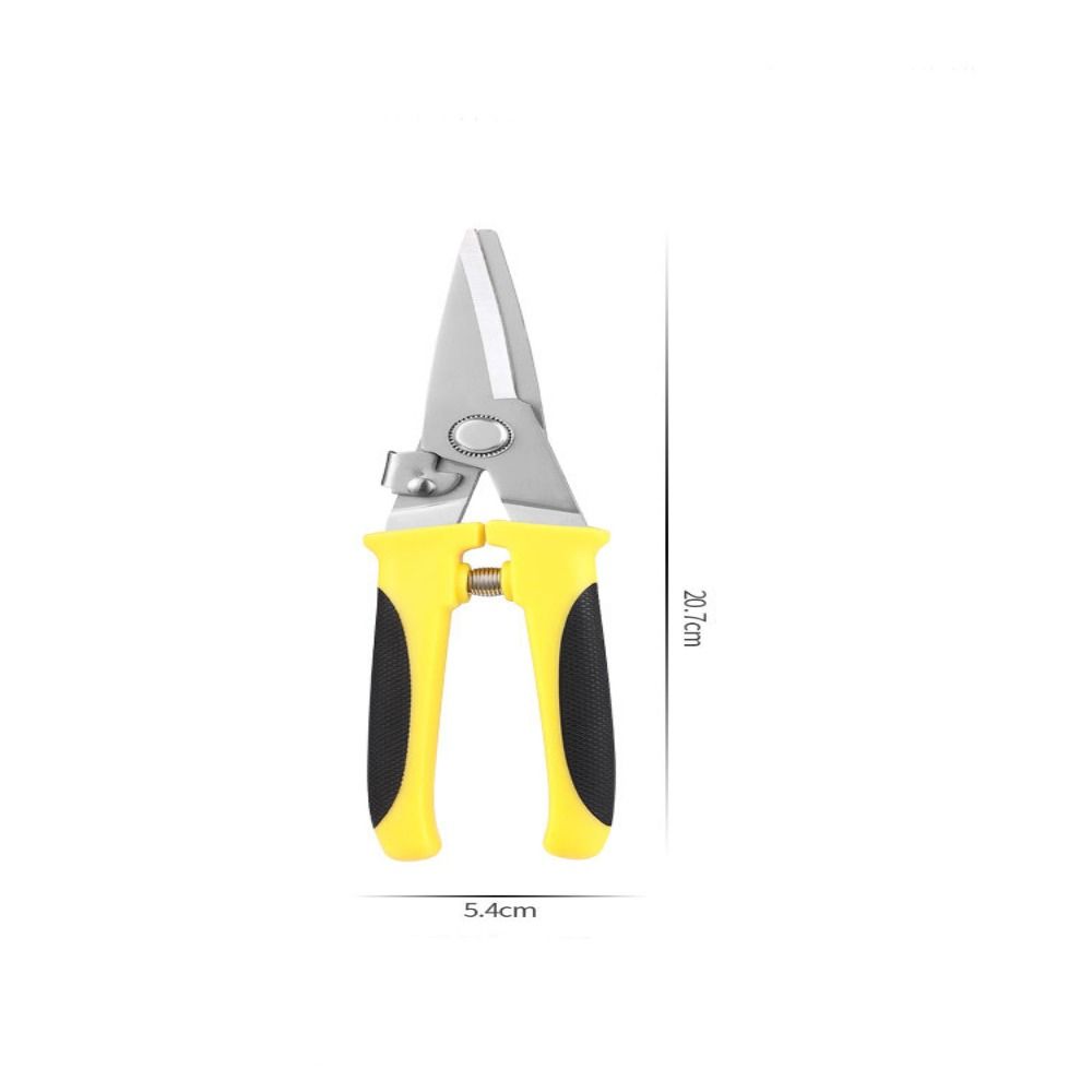 20,7 × 5,4 CM Metall Cutter Edelstahl Metall Schere Gerade Schere Blume Zweig