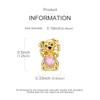 Original Charms Beads Pendant 925 Silver Parent Child Holding Hands Kitten Beads Fit Bracelet Woman Jewelry Gifts