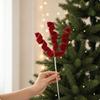 Flexible Curled Branch Pick for Christmas Trees, Wreaths
