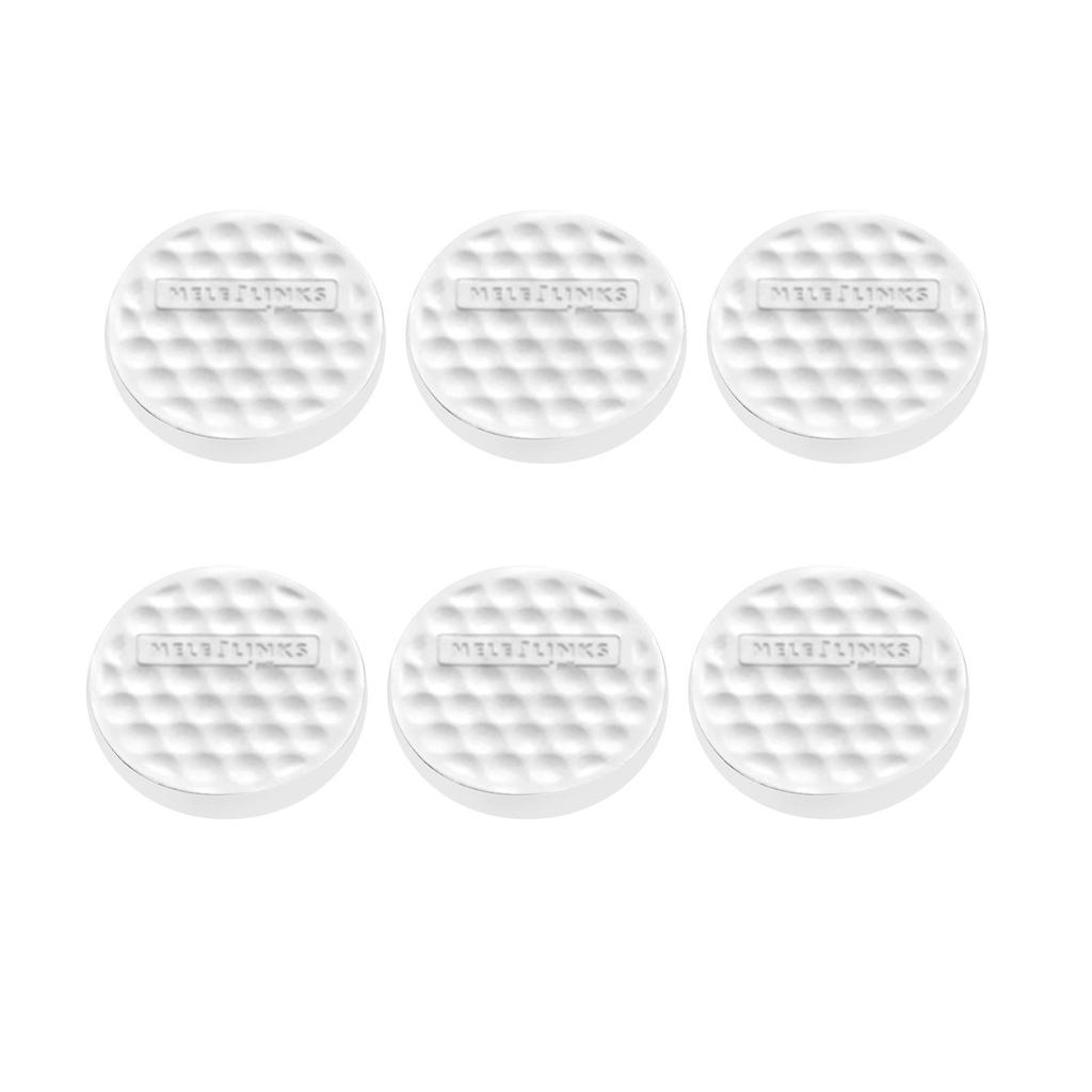 6Pcs Flat Golf Swing Balls Practice Portable Adult Golfer Gift Training