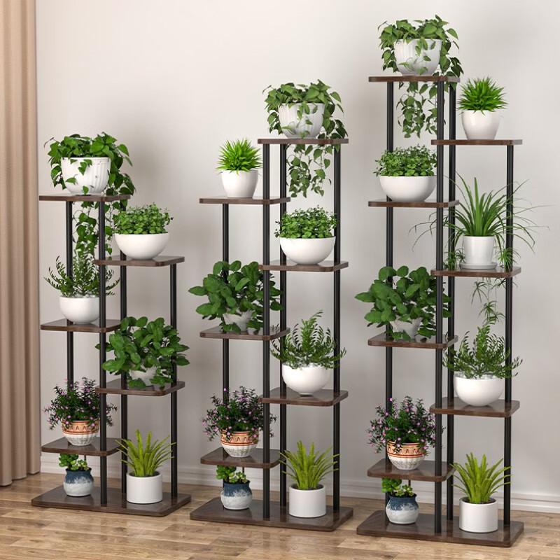 Multi-Tier Floor Standing Plant and Storage Rack
