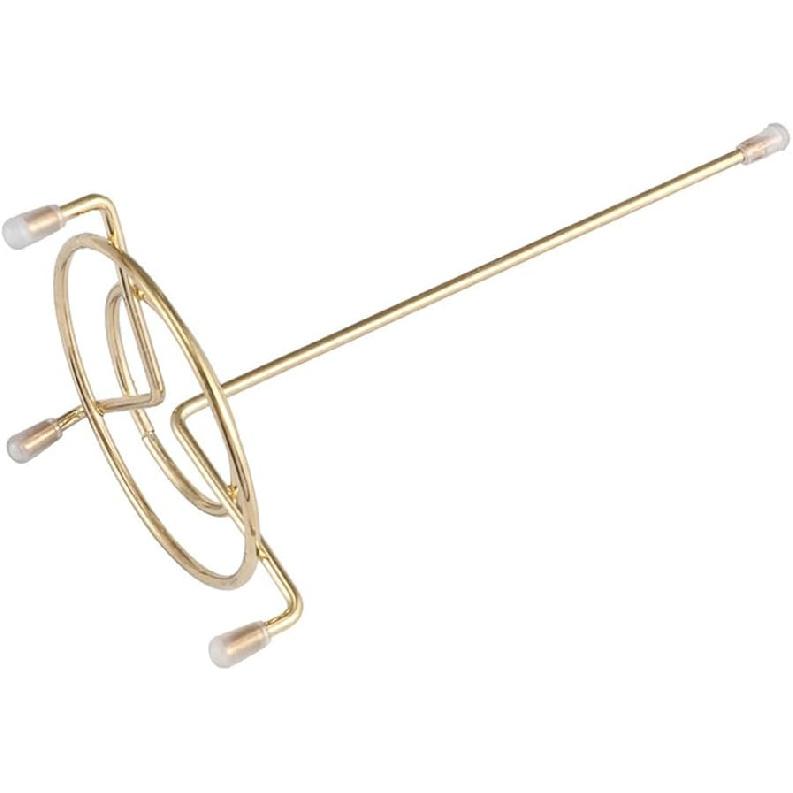 2PCS Stainless Steel Check Spindle Single Menu Holder Note Check Receipt Holder Desk Receipt Organizer Paper Spike Holder Decorations Hook for