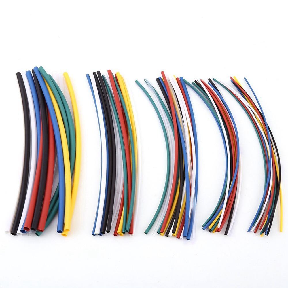 

70PCS 2:1 Wire Cable Wrap Assortment 5 Size 7 Colors Heat Shrinkable Tube Cable Management