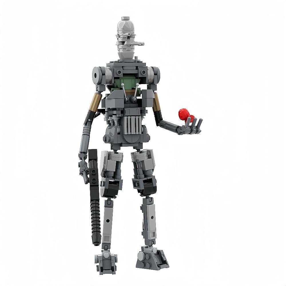 242PCS Handsome Robot, Robot assembly building block toys, family, friends entertainment games, birthday gifts