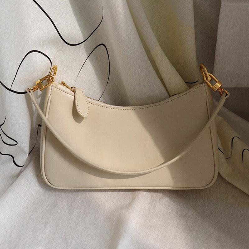 Niche bags New trendy armpit bags One shoulder messenger bags Summer versatile retro chain bags