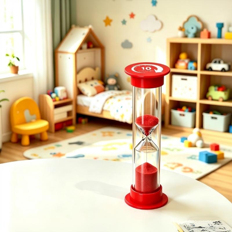 1/6Pcs Practical Multiple Durations Anti Fall Plastic Sand Timer 1 2 3 5 10 Minutes 30 Second Toy
