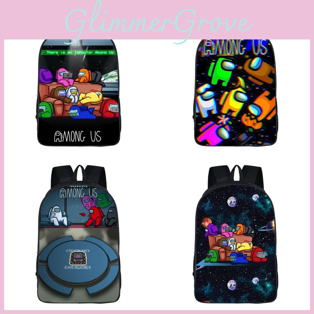 Design Cartoon Game School Bag Lightweight Backpack For Students Young
