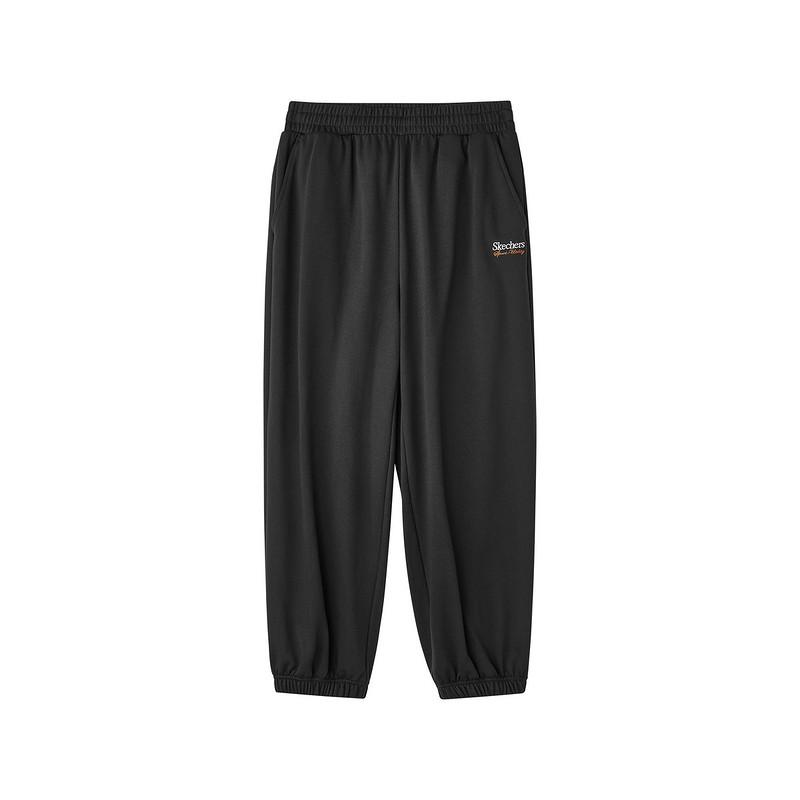 Skechers Sports Alliance Series FW24 Breathable Cuffed Comfortable Knitted Joggers Unisex Joggers Carbon-Black L424U007-0018 S