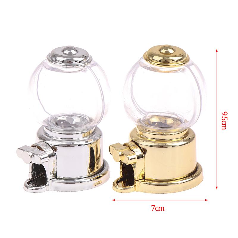 Sweets Mini Candy Machine Bubble Toy Dispenser Coin Bank Kids Gift Toy Decor