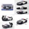 1:32 Aston Martin Db11 Police Car Model With Sound Light And Pushopen Doors For Collectors