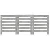 Radiator Cover Concrete Grey 205 X 21.5 X 83.5 Cm Particleboard