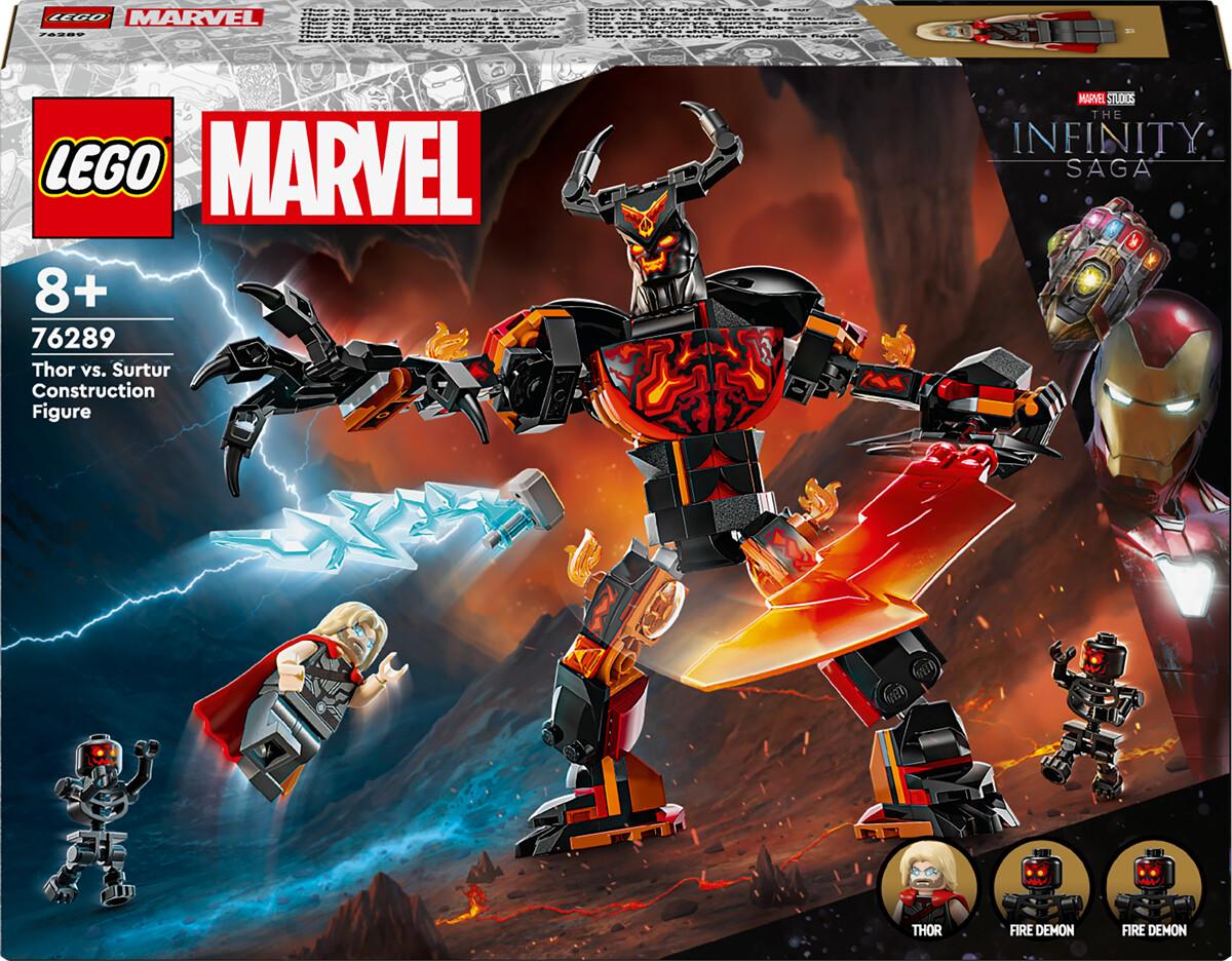

LEGO конструктор Marvel – Тор против Суртура Строительная фигура (76289)