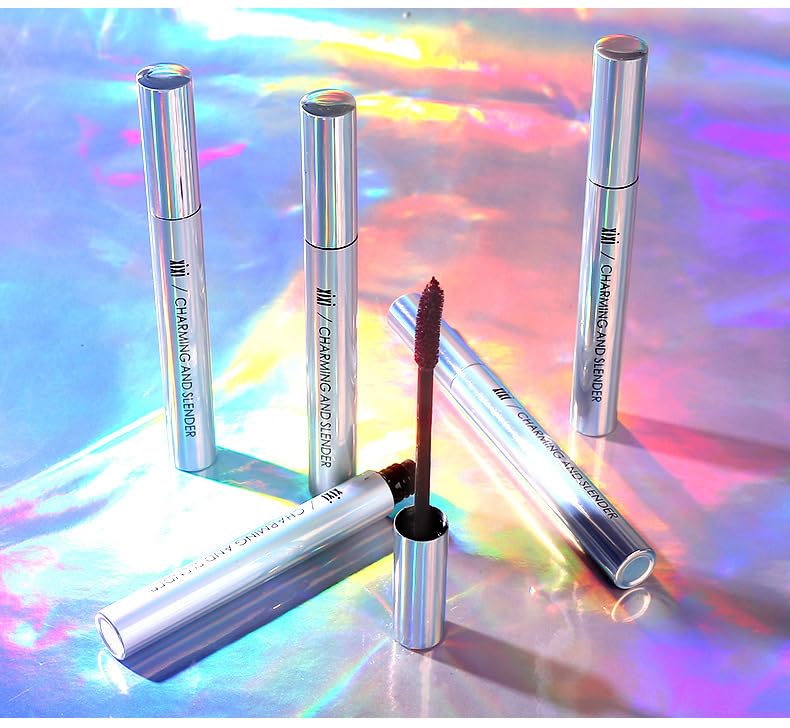CAPPUVINI Colorful Suitable for Short and Sparse Natural Perfect for School or Dates Mascara, 12g, Curl-Keeping, Smudge-Resistant, Long-Lasting,